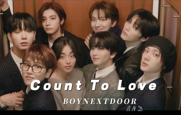 Count To Love-BOYNEXTDOOR (보넥도)钢琴版钢琴曲钢琴谱五线谱-诺可钢琴