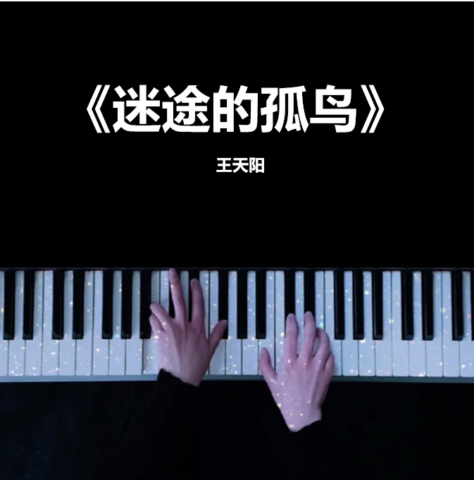 《迷途的孤鸟》- 王天阳  钢琴谱 五线谱 （页数: 2页)｜五线谱、简谱 - LokLok Piano视频同款钢琴谱   -诺可钢琴