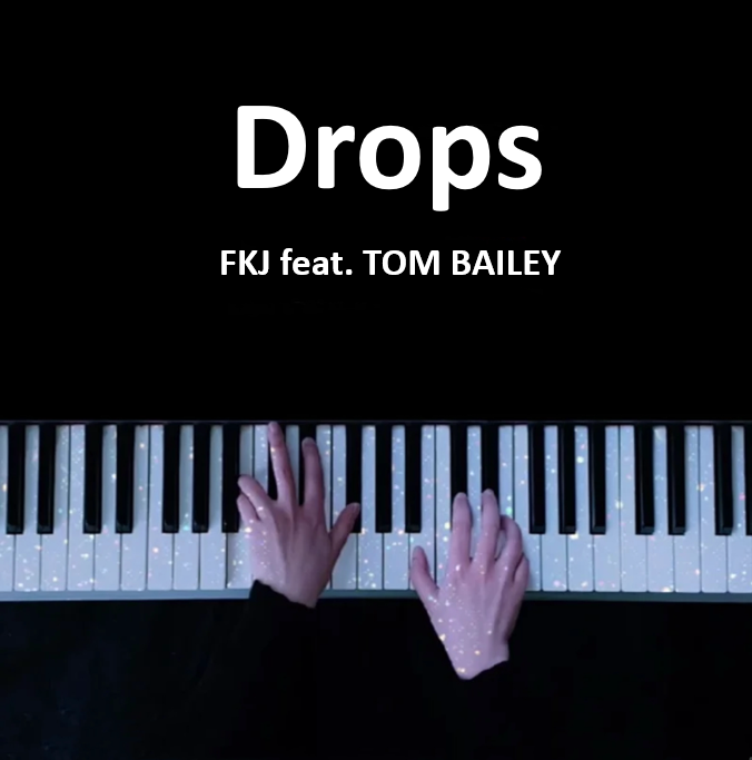 Drops - FKJ feat. TOM BAILEY（钢琴版） 钢琴谱 曲谱 独奏琴谱（共2页）｜五线谱、简谱 - LokLok Piano视频同款钢琴谱   -诺可钢琴