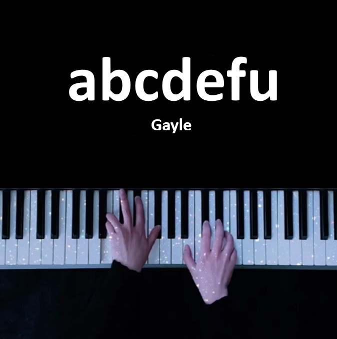 abcdefu - Gayle   钢琴谱 五线谱 （页数: 1页)｜五线谱、简谱 - LokLok Piano视频同款钢琴谱   -诺可钢琴